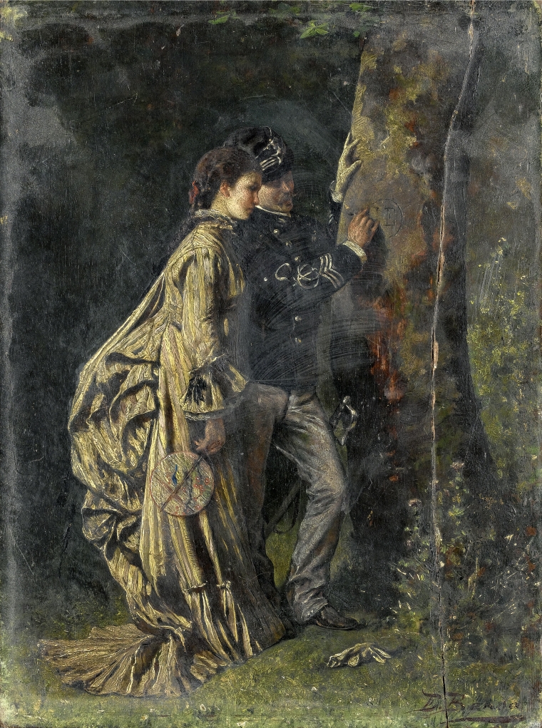 An Inscription Of Love by Eugene Benson